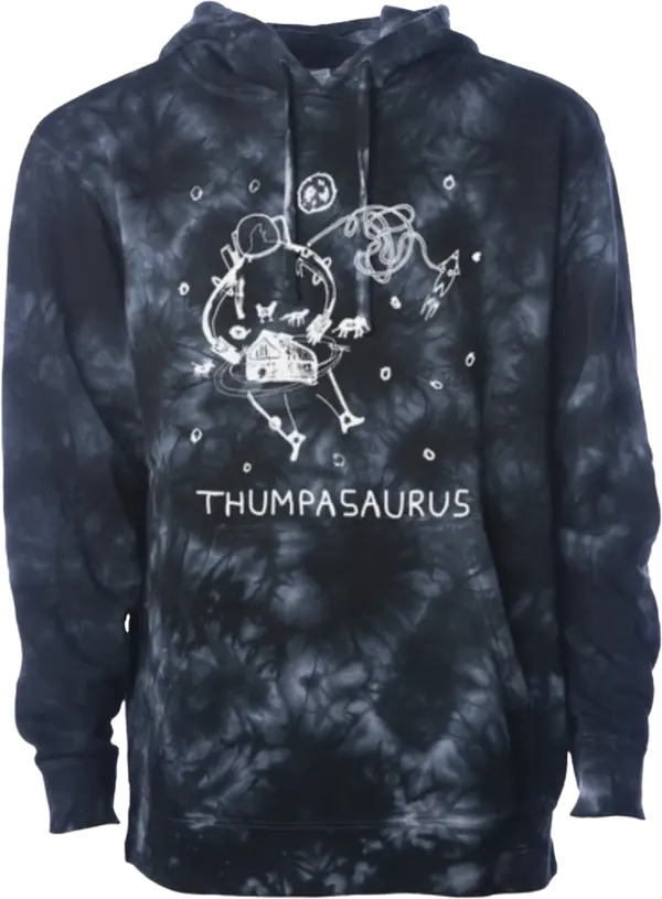 Spaceman Hoodie - Charcoal